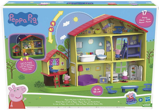 Cover for Hasbro · Peppa Pig - Peppa's Playtime To Bedtime House (Legetøj) (2022)