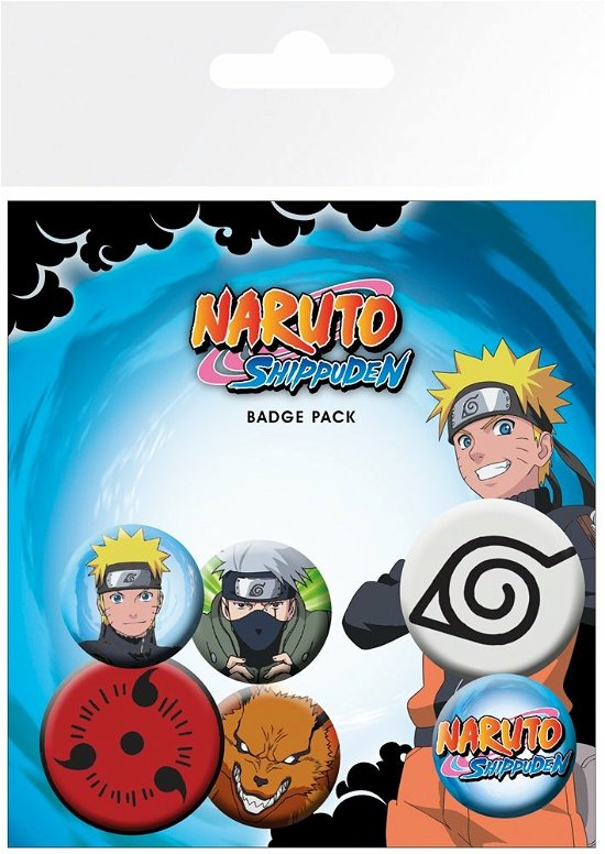 Cover for Naruto Shippuden · Naruto Shippuden - Mix (Badge Pack) (MERCH)