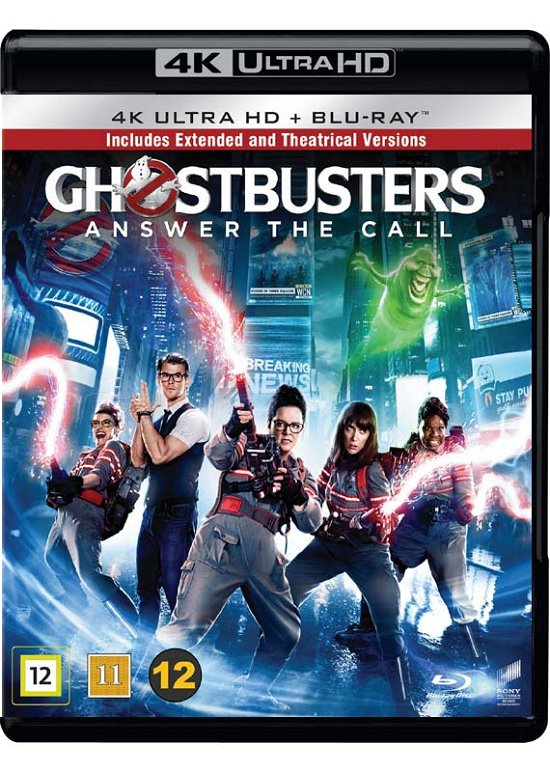 Cover for Ghostbusters (2016 Film) (4K Ultra HD/BD) (2016)