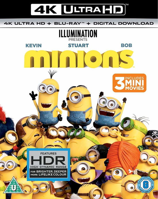 Minions - Minions Uhd - Film - Universal Pictures - 5053083124557 - 4. september 2017