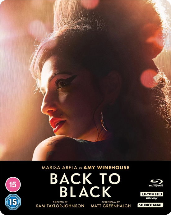 Amy Winehouse - Back To Black Limited Edition Steelbook - Back to Black - Elokuva - Studio Canal (Optimum) - 5055201852557 - maanantai 1. heinäkuuta 2024