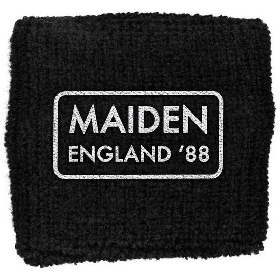 Iron Maiden Embroidered Wristband: England (Retail Pack) - Iron Maiden - Koopwaar -  - 5055339744557 - 