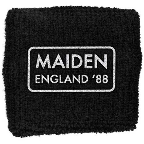 Iron Maiden Embroidered Wristband: England (Retail Pack) - Iron Maiden - Produtos -  - 5055339744557 - 