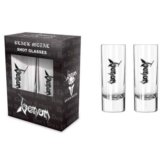 Black Metal (Shot Glass) - Venom - Merchandise - Venom - 5055339799557 - 10. desember 2019