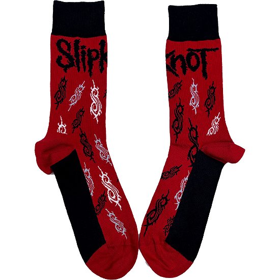 Cover for Slipknot · Slipknot Unisex Ankle Socks: Tribal S (UK Size 7 - 11) (CLOTHES) [size S] [Red - Unisex edition]