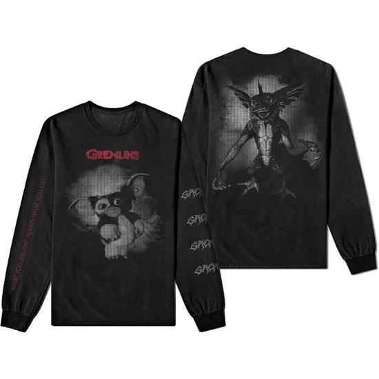 Cover for Gremlins · Gremlins Unisex Long Sleeve T-Shirt: Graphic (CLOTHES) [size S] [Black - Unisex edition]