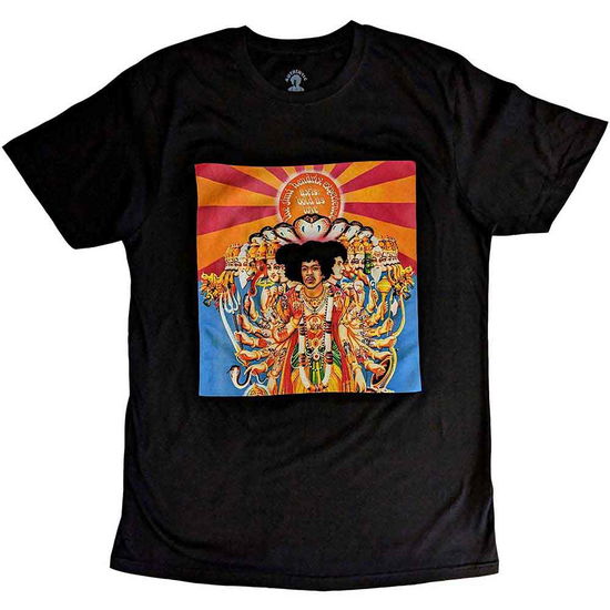 Cover for The Jimi Hendrix Experience · Jimi Hendrix Unisex T-Shirt: Axis (Black) (T-shirt) [size S] (2023)