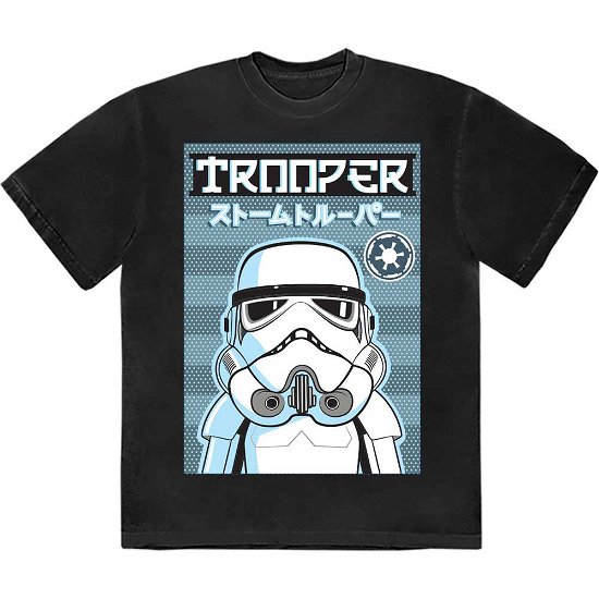 Star Wars Unisex T-Shirt: Trooper Japanese - Star Wars - Gadżety -  - 5056737228557 - 