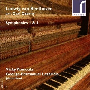 Cover for Ludwig Van Beethoven · Symphonies 1 &amp; 5 Arranged For Piano Duet (CD) (2015)