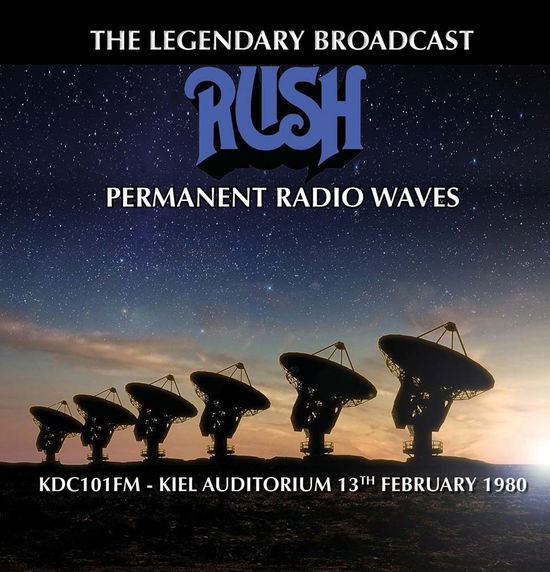 Cover for Rush · Permanent Radio Waves (CD) (2017)