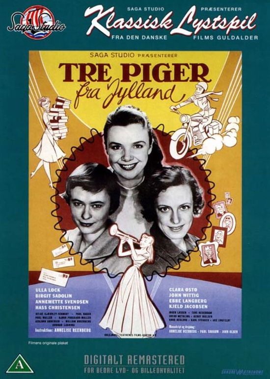 Cover for Tre Piger fra Jylland · Tre piger fra Jylland (1957) [DVD] (DVD) (2017)