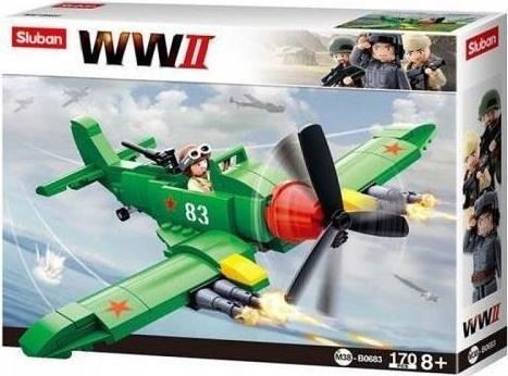 Cover for Sluban · Sluban WWII - Ilyushin II-2 Jachtvliegtuig (Toys)