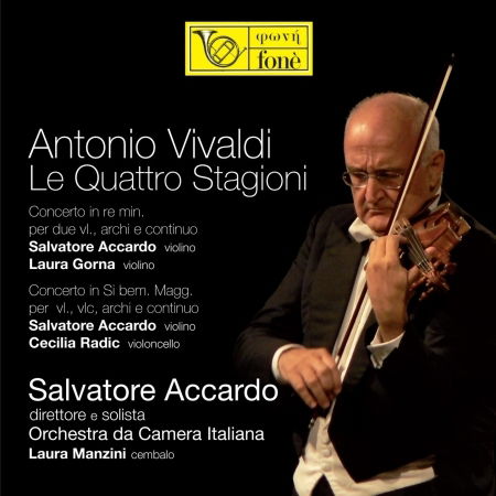 Antonio Vivaldi Le Quattro Stagioni - Salvatore Accardo - Muzyka - Fone' Jazz - 8012871006557 - 6 września 2019