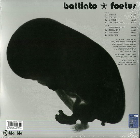 Cover for Franco Battiato · Foetus (LP) [Limited edition] (2021)