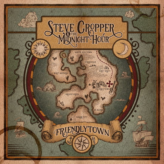 Friendlytown - Steve Cropper & The Midnight Hour (with Billy F. Gibbons) - Muzyka - MASCOT - 8712725748557 - 23 sierpnia 2024