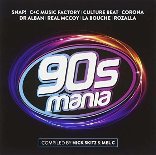 Cover for 90's Mania / Various (CD) (2016)