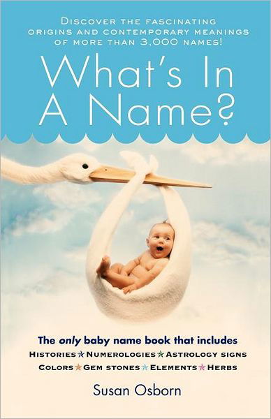 What's in a Name? - Susan Osborn - Kirjat - Gallery Books - 9780671025557 - maanantai 1. marraskuuta 1999