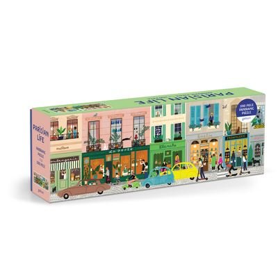 Cover for Galison · Parisian Life 1000 Piece Panoramic Puzzle (GAME) (2023)