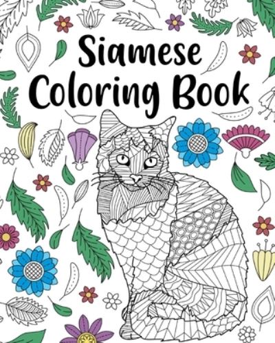 Cover for Paperland · Siamese Cat Coloring Book (Paperback Bog) (2024)