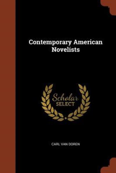 Cover for Carl Van Doren · Contemporary American Novelists (Paperback Book) (2017)