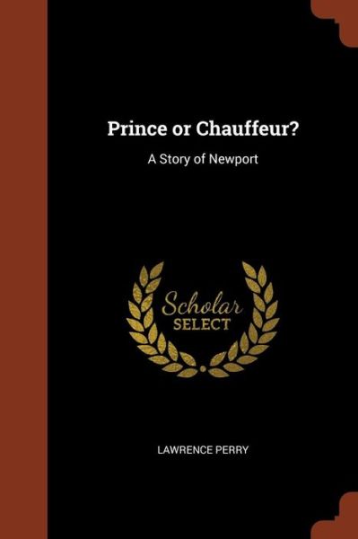 Cover for Lawrence Perry · Prince or Chauffeur? (Paperback Book) (2017)