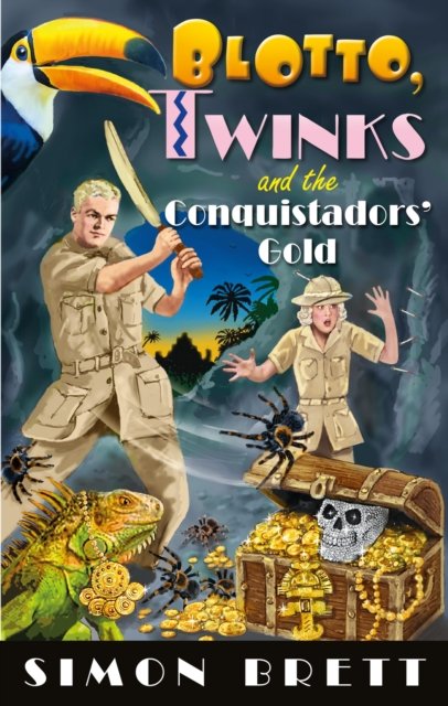 Cover for Simon Brett · Blotto, Twinks and the Conquistadors' Gold - Blotto Twinks (Innbunden bok) (2023)