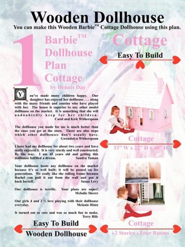 Barbie Dollhouse Plan Cottage - Dennis Day - Bøger - Lulu.com - 9781435714557 - 25. marts 2008