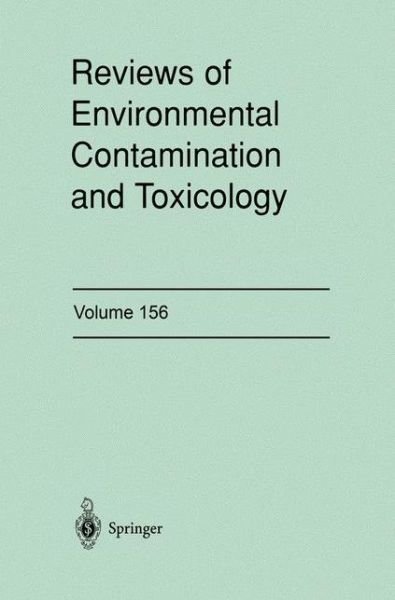 Cover for George W. Ware · Reviews of Environmental Contamination and Toxicology: Continuation of Residue Reviews - Reviews of Environmental Contamination and Toxicology (Paperback Bog) [Softcover reprint of the original 1st ed. 1998 edition] (2012)