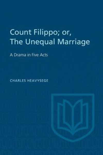 Cover for Charles Heavysege · Count Filippo; or The Unequal Marriage (Paperback Book) (1973)