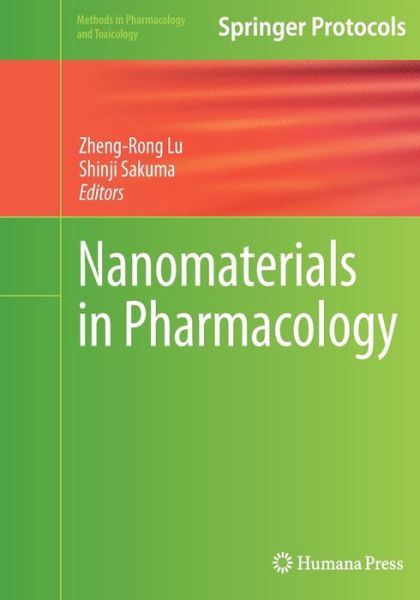 Cover for Nanomaterials in Pharmacology - Methods in Pharmacology and Toxicology (Paperback Book) [Softcover reprint of the original 1st ed. 2016 edition] (2016)