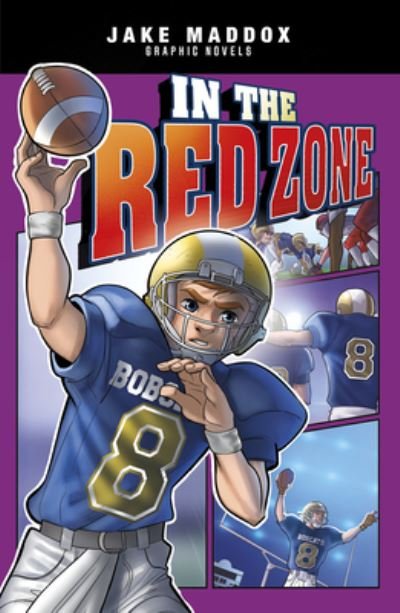 Cover for Jake Maddox · In the Red Zone (Bok) (2020)