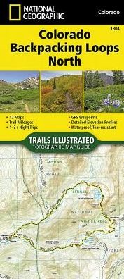 Cover for National Geographic · Colorado Backpack Loops North (Map) [2018th edition] (2018)