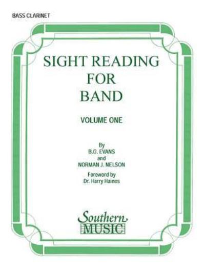 Cover for Billy Evans · Sight Reading for Band, Book 1 (Sheet music) (1991)