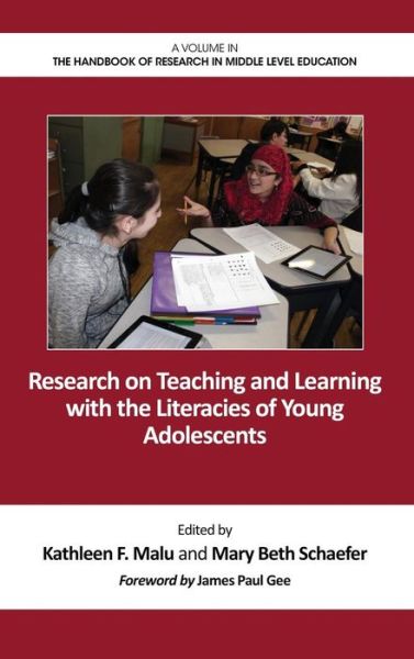 Cover for Kathleen F Malu · Research on Teaching and Learning with the Literacies of Young Adolescents (Hardcover Book) (2015)