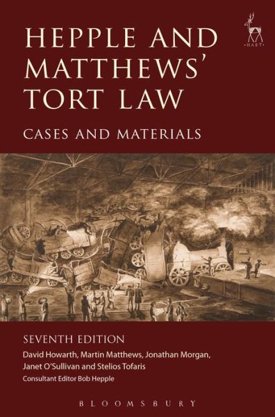 Cover for David Howarth · Hepple and Matthews' Tort Law: Cases and Materials (Paperback Book) (2015)