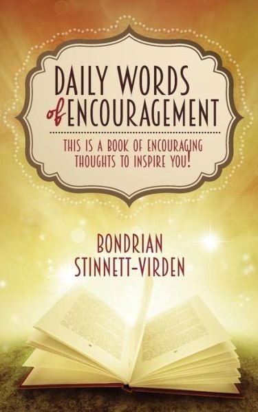 Cover for Bondrian Stinnett-virden · Daily Words of Encouragement (Paperback Book) (2015)