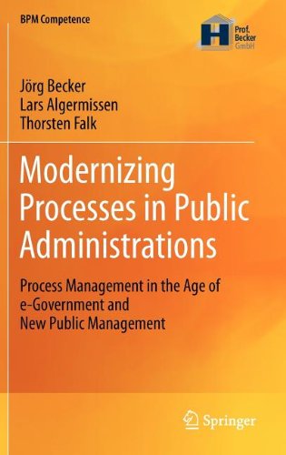 Cover for Joerg Becker · Modernizing Processes in Public Administrations: Process Management in the Age of e-Government and New Public Management - BPM Competence (Gebundenes Buch) (2012)