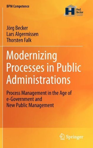 Cover for Joerg Becker · Modernizing Processes in Public Administrations: Process Management in the Age of e-Government and New Public Management - BPM Competence (Gebundenes Buch) (2012)