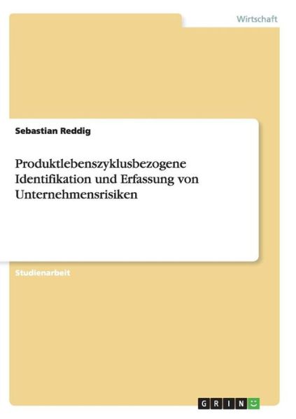 Cover for Reddig · Produktlebenszyklusbezogene Iden (Book) (2015)