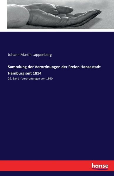 Cover for Lappenberg · Sammlung der Verordnungen de (Book) (2016)