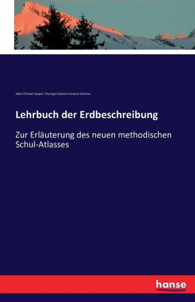 Cover for Gaspari · Lehrbuch der Erdbeschreibung (Book) (2016)