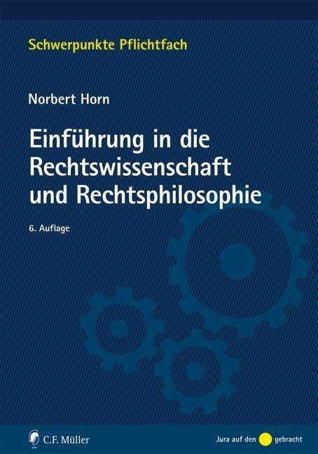 Cover for Horn · Einführung in die Rechtswissensch. (Buch)