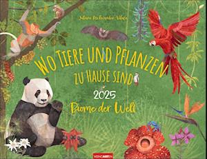 Monats-Wandkalender Wo Tiere und Pflanzen zu Hause - Neutral - Other -  - 9783839901557 - 