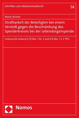 Cover for Richter · Strafbarkeit der Beteiligten be (Book) (2020)