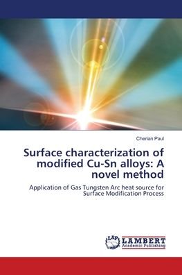 Surface characterization of modifi - Paul - Books -  - 9786139949557 - November 28, 2018