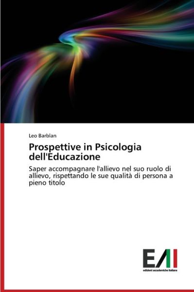 Cover for Barblan · Prospettive in Psicologia dell' (Book) (2020)