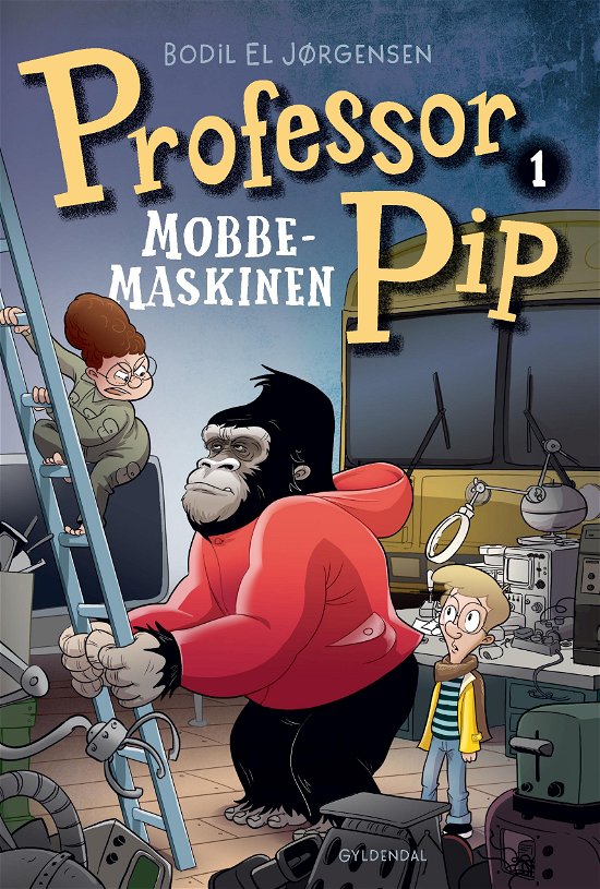 Cover for Bodil El Jørgensen · Professor Pip: Professor Pip 1 - Mobbemaskinen (Inbunden Bok) [1:a utgåva] (2019)