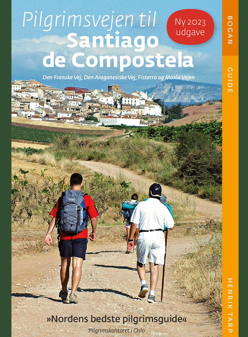 Cover for Henrik Tarp · Pilgrimsvejen til Santiago de Compostela (Sewn Spine Book) [7th edition] (2018)