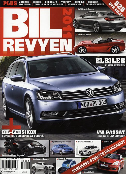 Cover for Steen Bachmann · Bilrevyen 2011 (Poketbok) [1:a utgåva] (2010)