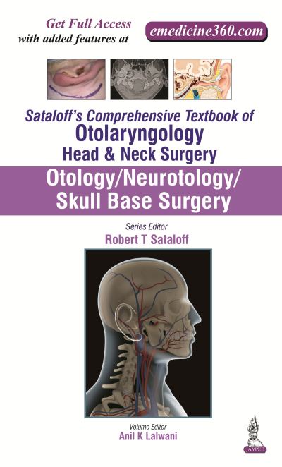 Cover for Robert T Sataloff · Sataloff's Comprehensive Textbook of Otolaryngology: Head &amp; Neck Surgery: Otology / Neurotology / Skull Base Surgery (Gebundenes Buch) (2015)